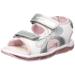 Geox Baby Girl's B Sandal Todo 7 UK Silver Pink