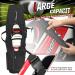 DAREKUKU 50 Inch Soft Golf Travel Bag - Heavy Duty 900D Polyester Oxford, Wear Resistant, Extra Storage Pocket, Upgraded Rubber Wheels - Black - Buy Online on GoSupps.com