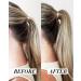 Kitsch PONYFULL Ponytail Volume Enhancer - Dark Brunette/Black - Volumizing Tool for Fine Hair - Adds Volume & Lift - Perfect for Daily & Occasional Styles - Buy Online on GoSupps.com