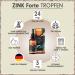 Zinc Drop Forte 100ml - Extra High-Dose Ionic Zinc with 3mg per Drop | Vegan Alcohol-Free | 2700 Drops for Optimal Bioavailability - Buy Online on GoSupps.com