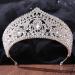 WIOJEIGO Women's Crystal Crown Wedding Tiara for Prom & Birthday Party - Silver - Buy Online on GoSupps.com