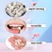 70PCS Temporary Tooth Crown Repair Kit - Durable Fake Teeth Cap for Missing or Broken Front Tooth - Oral Care Dental Repair Solution - Buy Online on GoSupps.com