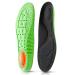 WLLHYF 1 Pairs Shock Absorption Inserts Arch Support Cushioning Shoe Insoles Cropable Sports Insoles Soft Comfortable Replacement Insoles for Men Women Relieve Foot Pain M: US 5-6 I W: US 7-8