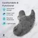 Zomaple Shoulder Surgery Pillow for Pain Relief | Soft Rotator Cuff Pillow for Comfort and Support | Healing Charcoal Grey - Buy Online on GoSupps.com