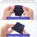 Lusofie 6 Pairs Baby Anti Scratch Mittens | Soft Cotton Infant Gloves for Newborn Boys and Girls 0-6 Months | Navy Blue, Dark Gray, Black - Buy Online on GoSupps.com