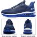 Autper Mens Air Athletic Running Tennis Shoes Lightweight - Navy (Size: 9.5) | Sport Gym Sneakers - Buy Online on GoSupps.com