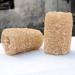 Organic Loofa Bath Sponge Set - 2 Exfoliating Scrubbers | Naturally Grown Loofah - HealthGoodsIn - Buy Online on GoSupps.com