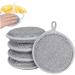 Cleaning Cloths 5Pcs Wire Dishwashing Rags Non-Scratch Wire Dishcloth Double Sided Metal Sponge Wire Sponge Effective Cleaning Kitchen Sponges for Cleaning Dishes Pans Pots and Hard Stains - Buy Online on GoSupps.com