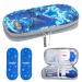 Youshares insulin cooling bag with 2 nylon cooling packs medication bag insulin pen cool box Small diabetes case for diabetic utensils keep the stocks safe and cold (drive sand blue)