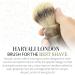 Handmade English Silver Tip Badger Shaving Brush | Imitation Horn Handle by Haryali London - Luxury Wet Shaving Accessories - Buy Online on GoSupps.com