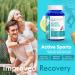 Biovitalia Organics Plant-Based Active Sports Multivitamin Dietary Supplement Capsule | Promote Immunity | Promotes Muscle Growth | Non-GMO - 60 Vegetable Capsules - Buy Online on GoSupps.com