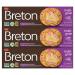 Breton Multigrain Crackers 7.3 Ounce (Pack of 3) Multigrain 7.3 Ounce (Pack of 3)