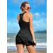 ATTRACO Women's 2-Piece Tennis Dress with Shorts and Pockets - Black, Medium - Buy Online on GoSupps.com