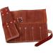 Dark Stag Professional Barber Leather Tool Storage Roll - For Hair Styling Scissors Razors Combs Brushes and More - Buy Online on GoSupps.com