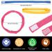 Hicarer 8 Pieces Sensory Chew Necklaces for Kids | Soft & Absorbent Teething Necklace for Boys and Girls - Buy Online on GoSupps.com