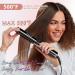 Shop DORISILK 500 High Temp Hair Straightener & Curler - Fast Heating Ceramic Flat Iron Dual Voltage for Travel Frizz-Free Styling - Buy Online on GoSupps.com