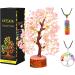Rose Quartz Tree - Spiritual Crystal Gift for Women - Pink Room Decor - Tree of Life - Meditation Accessory - Buy Online on GoSupps.com