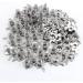 50pcs AAA Battery Positive-Negative Conversion Contact Spring Nickeling Plate 10x9mm