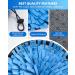 Rabbit Foraging Mat - Interactive Feed Game for Small Pets | OVMKOV 9.44 x 9.44 Snuffle Pad Bed Nosework Mat for Bunny, Hamster, Guinea Pigs, Ferrets, Chinchillas - Buy Online on GoSupps.com