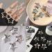 Paifeancodill Star Hair Clips 60 Pcs Star Snap Hair Clips Stars Shaped Hairclips Metal Snap Hair Clips Cute Star Hair Clips Hair Barrette Hairclips Anti-Skid Hair Star Barrettes Accessories (Silver) - Buy Online on GoSupps.com