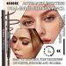 3 Pcs Waterproof Eyebrow Pencil Longwearing Eyebrow Pen Makeup with Brush Smudge Proof Brow Pen Eye Brow Pencils for Women Daily Eye Makeup (Dark Coffee) Dark Brown - Buy Online on GoSupps.com