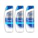 Head & Shoulders Men Ultra Male Care Anti-Dandruff Shampoo, For a Clean Scalp, With Marine Minerals, Pack of 3x250 ml