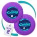GLIDING Discs for Working Out - Exercise Sliders for Carpet & Hardwood Floors 1 Pair Authentic Workout Sliders Disc for Full Body Resistance Workout Includes 4 Streaming Video Workouts Multi -Color Carpet