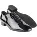 Men's Salsa Latin Tango Ballroom Waltz Dance Shoes - Size 8.5 Standard Black Patent - Buy Online on GoSupps.com