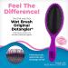 Buy Wet Brush Original Detangler Brush - Purple | Tangle-Free Hair Solution - Buy Online on GoSupps.com