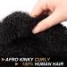 AIXI 100% Real Human Hair Afro Kinkys Bulk 6 Inch 3 Packs 150G for Dreadlock Extensions - Handmade, Permanent, Can Be Dyed and Bleached - Free Needles and Comb Included - Buy Online on GoSupps.com