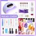 Gellen Gel Nail Polish Kit with UV Light, Nail Drill & 24 Colors Christmas Gel Polish - 72W Nail Dryer & Professional Nail Art Decorations - Manicure Tools for Home/Salon DIY Set - Buy Online on GoSupps.com