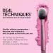 Real Techniques Glitter All The Way Brush & Sponge Set - Limited Edition Makeup Tools for Blending & Contouring | Latex-Free Holiday Gift - Buy Online on GoSupps.com