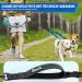 Slowton Double Linen Dog Leash for 2 Dogs 360 Rotatable Reflective Shock-Damping Padded Handles - Comfort for Small & Medium Dogs (3-16kg) - Black - Buy Online on GoSupps.com