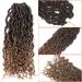 Beyond Beauty Goddess Locs Crochet Hair - Pre Looped Curly Faux Locs (7 Packs 14 Inch T1B-30) - Shop Internationally Now! - Buy Online on GoSupps.com