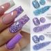 Vernis Gel Paillet | Gel Brillant Art M tallis - Coffret Cr atif 8 Couleurs Pour Salon Et Manucure Domicile Feminine - Buy Online on GoSupps.com