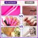 Glamonade Fluorescent Nail Polish Set - 6 Vibrant Colors, Water Based Formula, Non-Toxic, 0.24 oz Each, Rounded Brush Design - Ideal for Beginners - Buy Online on GoSupps.com