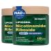 NAD Supplement NAD Nicotinamide Riboside Resveratrol 900mg Liposomal NAD Supplements for Women & Man High Purity NMNH Supplement Alternative for Anti-Aging Energy Focus - 2Pcs 100 Count (Pack of 2)