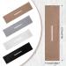 4-Piece Deft Hair Bun Maker Set - Doughnut French Hairstyle (Black, Khaki, White, Gray Fabric) - Buy Online on GoSupps.com