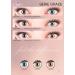 Buy Novelry Grace Blue Silicone Comfort Contact Lenses - Natural Look 1 Pair (2 Pieces) - Dia 2.30 - 0.00 Dioptries - Includes Container - International Shipping Available - Buy Online on GoSupps.com