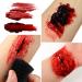 DE'LANCI Fake Blood Spray Splatter & Fake Scabs Gel Kit - Halloween Makeup for Vampire, Zombie & SFX Wound - Buy Online on GoSupps.com