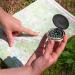 Portable Brass Compass - Waterproof Pocket Compass for Hiking Camping & Outdoor Activities - Buy Online on GoSupps.com