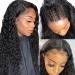 32 Inch Glueless Deep Wave Lace Front Wig - 150% Density Brazilian Human Hair - HD Transparent - Pre Plucked - For Black Women - Buy Online on GoSupps.com