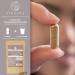 Qidosha Reishi Extract Capsules 500mg - Test Winner 07/23 | 15:1 Premium Ganoderma Lucidum | Vegan | 180 Glass Capsules | High-Dose Reishi Supplement - Buy Online on GoSupps.com