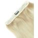 Bombshell 24" 5 Clips Straight One Piece Half Head Clip On Hair Extensions Wig (M18 LIGHT WARM BLONDE) - Buy Online on GoSupps.com