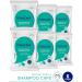 DYMACARE Antibacterial No Rinse Shampoo Cap - 6 Pack | PH Balanced Waterless Hair Wash for Shampooing and Conditioning On-the-Go - Buy Online on GoSupps.com