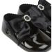 Baypods Baby Girls Soft Soled Pre Walker Shoes with Diamante Bow | Made in England | Black Patent | 0 UK Child - Buy Online on GoSupps.com