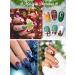 12 Sheets Christmas Nail Wraps | EBANKU Santa Penguin & Snowman Nail Art Stickers | Adhesive Polish Decals with Nail Files - Perfect for Women's Holiday Nail Decoration - Buy Online on GoSupps.com