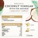 Biona Organic Coconut Vinegar 250ml Pack of 6 - Vinegar With The Mother - Unpasteurised & Unfiltered - Unique Tropical Aroma - For Dressings & Marinades - Buy Online on GoSupps.com