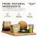 Organic Roasted Rice Green Tea Vegan Bar Soap for Body, Face & Hands - All Natural Plant Based Soap for Bath - Buy Online on GoSupps.com