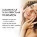 Honeybee Gardens Golden Hour Skin Perfecting Malibu Liquid Foundation - 34.5ml | Medium Shade for Olive/Mediterranean Skin Tones - Buy Online on GoSupps.com